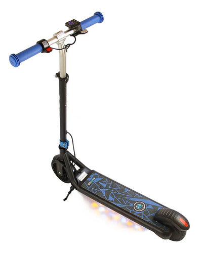 Monopatin Electrico Infantil Plegable 150w Bluetooth 16km/h Azul