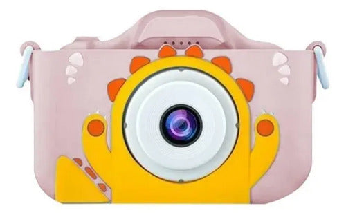 Mini Camara Digital Para Niños Infantil Dseño Dinosaurio Aleatorio
