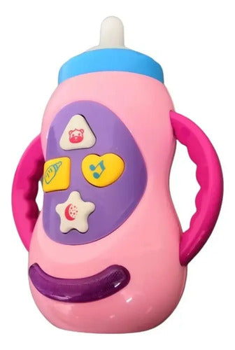 Juguete Infantil Interactivo Mamadera Musical Y Luces Niños