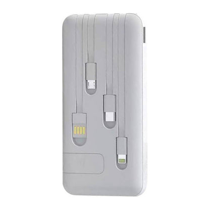 Power Bank Cables Integrados Carga Solar 10000mah