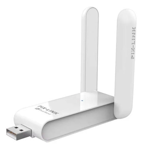 Adaptador Receptor Red Wifi Usb Inalambrico 600 Mbps Pc Mac
