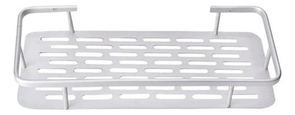 Repisa Estante Colgante Baño Ducha Aluminio Plateado Plateado