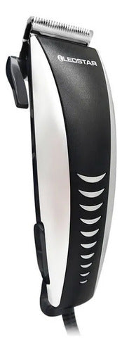 Cortapelo Ledstar Hair Clipper Cable 12w Acero Inoxidable Blanco