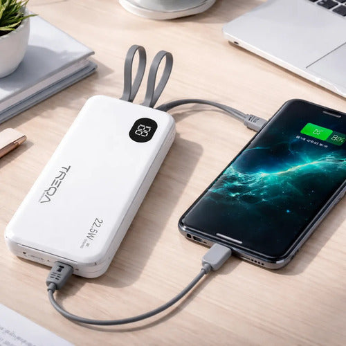 Power Bank Carga Rápida Display Lcd Tipo C Ios 10000mah Aleatorio - 2 Colores