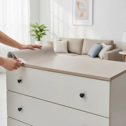 Rollo De Lámina Vinilo Autoadhesiva Pared Muebles 10mx60cm Gris