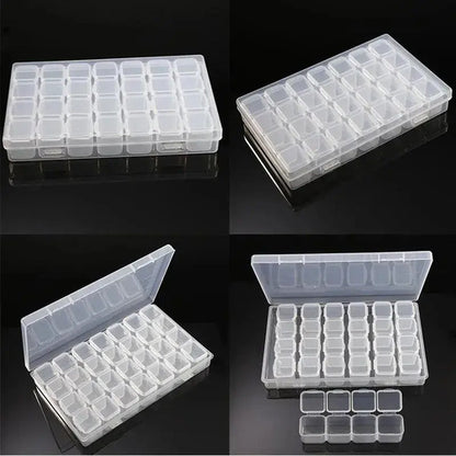 Organizador Plastico Con Tapa Para Articulos Pequeños