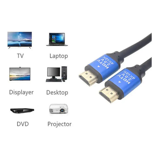 Cable Hdmi 3 Metros 4k Premium Ultra Hd De Alta Velocidad