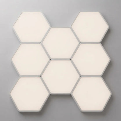 Luces Hexagonales Led 8 Paneles 250w Blanco Frío 2.3x2.4m Blanco Frío