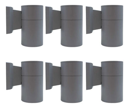Set X6 Foco Pared Aplique Exterior Lampara Unidireccional