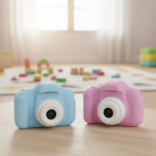 Mini Cámara Digital Infantil 1080p Pantalla 2  Recargable Aleatorio