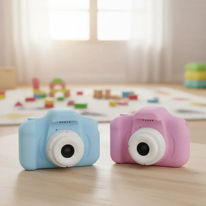 Mini Cámara Digital Infantil 1080p Pantalla 2  Recargable Aleatorio