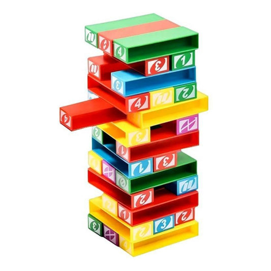 Bloques Colores Juego De Mesa 45 Piezas Infantil Para Niños