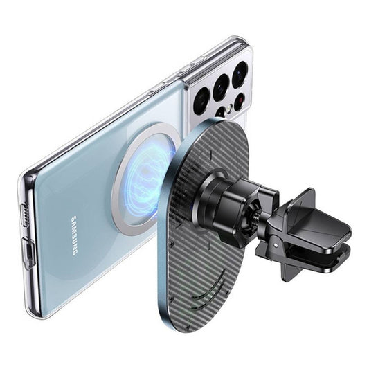 Cargador De Auto Inalambrico Magnetico 15w Para Ventilacion